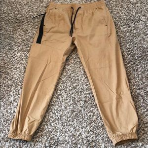 American eagle active khaki  joggers